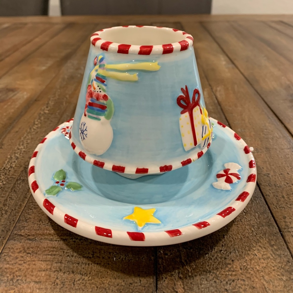 Home Interior small candle topper & base - Picture 2 of 3